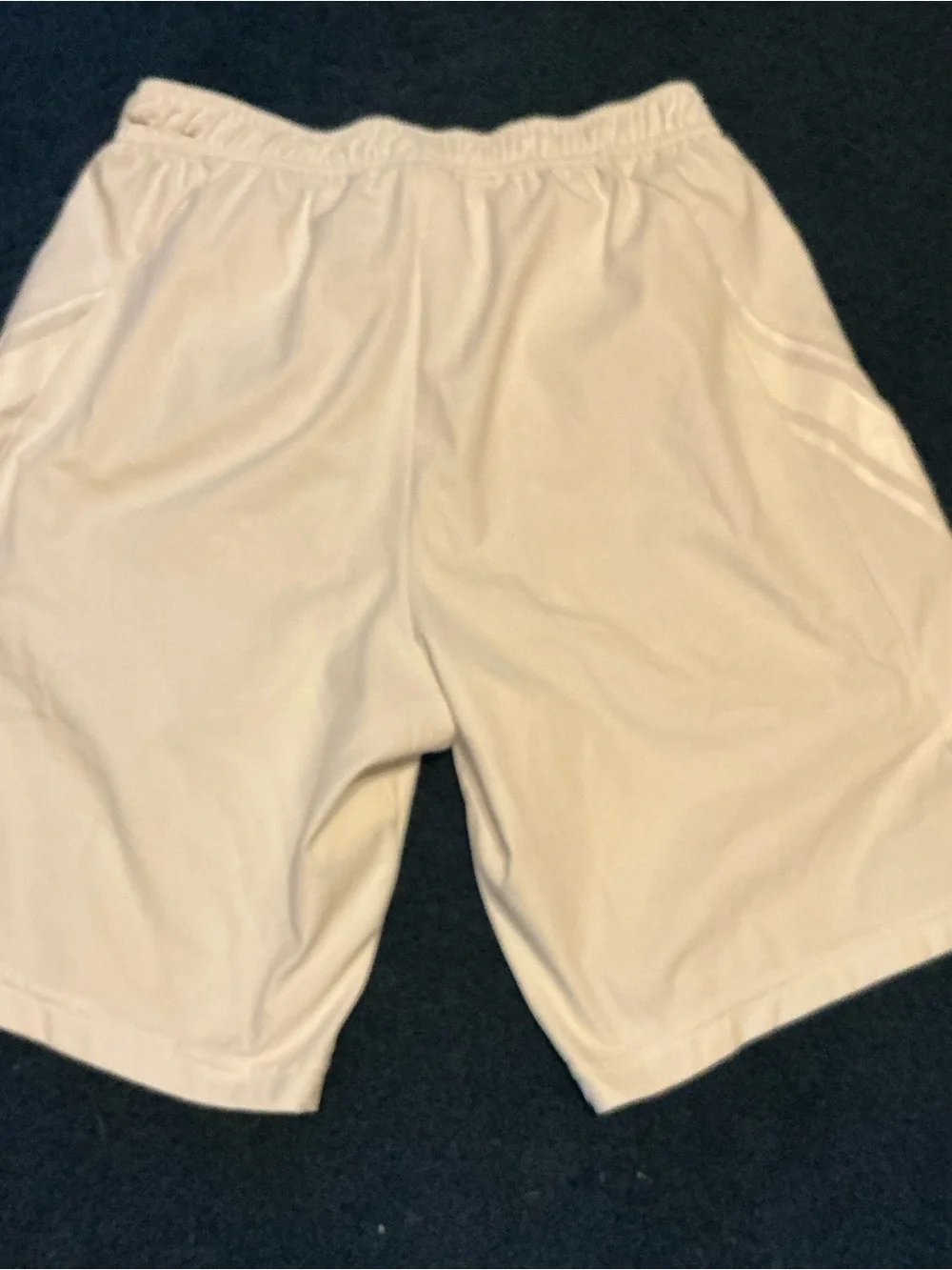 Nike Cream Performance Shorts with Subtle Swoosh